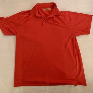 👽Tommy Bahama Large Orange Polo